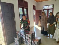 Kodim Aceh Jaya Tingkatkan Gizi Anak Melalui Program Makan Bergizi Gratis di Desa Ladang Baro