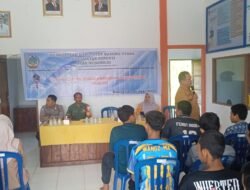 Babinsa Teluk Batang Sosialisasikan Bahaya Narkoba dan Kenakalan Remaja di Desa Wonorejo