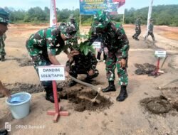 Kodim 1010/Tapin Rayakan HUT Kodam VI/Mulawarman dengan Aksi Hijau di Lokpaikat