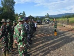 Dandim 1004/Kotabaru Pimpin Tanam Mangrove di Desa Stagen dalam Rangka HUT Kodam VI/Mulawarman ke-67