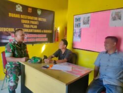 Babinsa Posramil 05/PC Kodim 0105/Aceh Barat Perkuat Sinergitas Demi Kemajuan Wilayah
