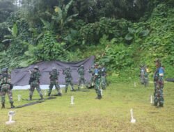 Asah Kemampuan Menembak Para Prajurit, Kodim 1509/Labuha Gelar Latihan Menembak Senjata Ringan