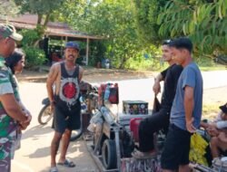 Koptu La Ode Mirlan Gencarkan Komsos dan Edukasi Kebersihan Lingkungan di Desa Binaan