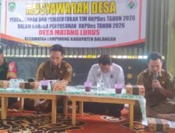 Babinsa Hadiri Musyawarah Desa: Sinergi TNI AD dan Pemerintah Desa dalam Pembangunan