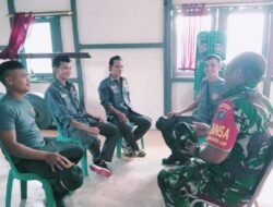 Babinsa 05/Laur Laksanakan Komsos dengan Warga Binaan sebagai Upaya Pengumpulan Keterangan (Bapulket)