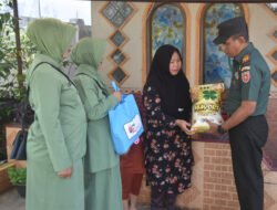 Momen HUT Kodam VI/Mulawarman, Kodim 1003/HSS Laksanakan Anjangsana kepada Warakawuri dan Janda Fetran