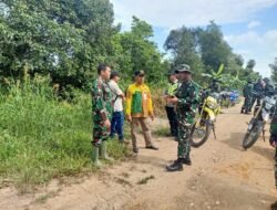 Kodim 1005/Barito Kuala Lakukan Peninjauan Sasaran TMMD Ke-126