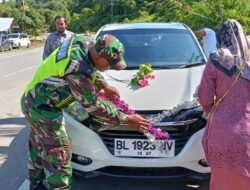 Serda Ferial Suzanto Babinsa Koramil 03/Setia Bakti Laksanakan Komsos Sambut Bahagia Warga Binaan Jelang Akad Nikah