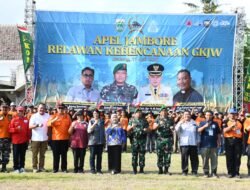 Apel Jambore Relawan Kebencanaan Tahun 2025, Ini Pesan Danrem 083/Baladhika Jaya
