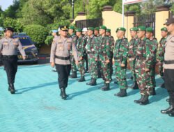 Apel Gelar Pasukan Operasi ‘Patuh Intan 2025’, Kodim 1003/HSS Siap Bersinergi Dengan Polri