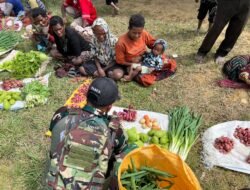 TNI Borong Hasil Pertanian Masyarakat Papua untuk Meningkatkan Roda Perekonomian
