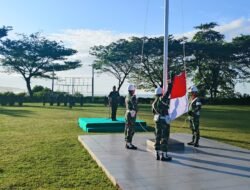 Kodim 0114/Aceh Jaya Gelar Upacara Bendera, Tekankan Disiplin dan Jauhi Judi Online