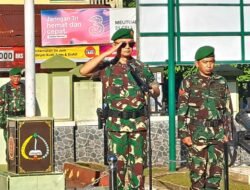 Kodim 0105/Aceh Barat Gelar Upacara Bendera 17-an, Dandim Bacakan Amanat KASAD
