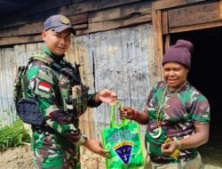 Satgas Yonif 614/RJP Laksanakan Komunikasi Sosial dengan Warga Binaan di Lanny Jaya