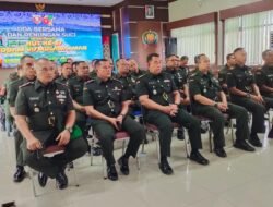 Kodim 1010/Tapin Ikuti Doa Bersama dalam Rangka HUT Kodam VI/Mulawarman ke-67
