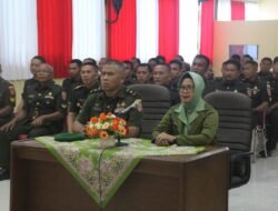 Kodim 1001/HSU-BLG Gelar Doa Bersama dalam Rangka HUT ke-67 Kodam VI/Mulawarman