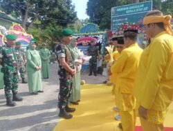 Upacara Pisah Sambut Dandim 0909/Kutai Timur Berlangsung Khidmat