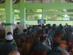 Melalui Vicon Kodim 1203/Ketapang Memperingati 1 Muharram 1447 H/2025 M dalam Rangka HUT Ke-67 Kodam XII/Tpr Tahun 2025