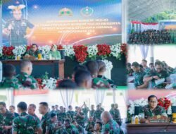 Danrem 182/JO Berikan Pengarahan: Prajurit Harus Disiplin dan Militan