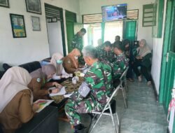 Puskesmas Binuang dan Koramil 1010-04/Binuang Gelar Skrining PTM untuk Personil TNI dan Keluarga