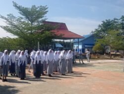 Babinsa Mandastana dan Polsek Gelar Seleksi Paskibra Jelang HUT RI ke-80