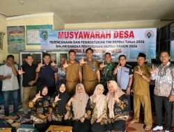 Babinsa Hadiri Rapat Penyusunan RKPDes Desa Lampihong Kiri