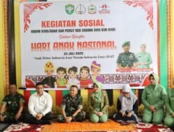 Dandim 0105/Abar Berbagi Kebahagiaan dengan Anak Berkebutuhan Khusus