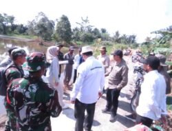 Kodim 1010/Tapin Tinjau Lokasi Pembangunan Tanggul, Dukung Swasembada Pangan Nasional