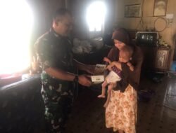 Sentuhan Babinsa, Anak Stunting di Bakumpai Tumbuh Sehat