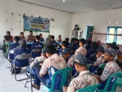 Babinsa Hadiri Sosialisasi Penyuluhan Bahaya Narkoba dan Kesehatan di Desa Pudi