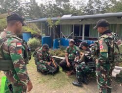 Pelayanan Kesehatan di Pegunungan: Satgas Yonif 614/RJP Turun Langsung