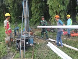 TMMD ke-125: Sumur Bor Jadi Solusi Air Bersih di Kutai Timur