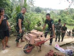 Keringat Satgas TMMD Bukti Nyata Kemanunggalan TNI dan Rakyat