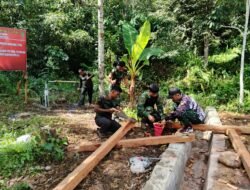 Bersama TNI, Desa Suka Rahmat Menuju Kemandirian Lewat TMMD Ke-125