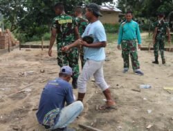 Kemanunggalan TNI-Rakyat: Wujudkan Rumah Layak Huni untuk Rahman di Kutai Timur