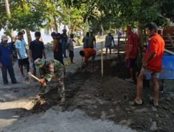 TMMD Kodim 1509/Labuha: Pembangunan Drainase di Desa Maketeken untuk Mengatasi Banjir