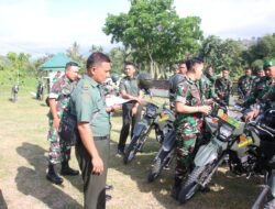 Kodim 1316/Boalemo Lakukan Pemeriksaan Kendaraan Dinas untuk Pastikan Keselamatan Prajurit