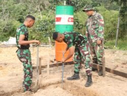 Rumah Buruh Bangunan Direhab Satgas TMMD di Kutai Timur