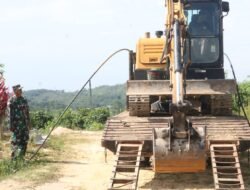 Alat Berat Satgas TMMD Jadi Harapan Baru Warga Desa