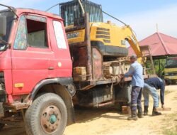 Ekskavator Siap Tempur: Satgas TMMD Optimalkan Pengerjaan Jalan