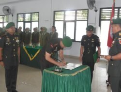 Penyegaran Kepemimpinan, Letkol Inf Abraham Nahkodai Kodim Morowali