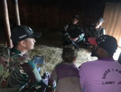 Satgas Yonif 614/RJP Jalin Silaturahmi dengan Tokoh Masyarakat di Lanny Jaya