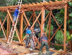 TMMD Hadirkan Senyum Bahagia: Akses Air Bersih untuk Warga Suka Rahmat Terwujud