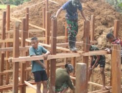 TMMD Ke-125 Kutai Timur Genjot Jembatan Suka Rahmat, Akses Warga Makin Lancar