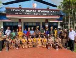 Ketua Umum KSBN Disambut Adat Papua di Merauke, Satgas Kopasgat Amankan Kedatangan