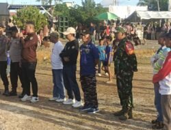 Sertu Susul Priyanto Saksikan Penutupan Pertandingan Olahraga HUT POLRI ke-79 di Kotabaru