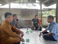 Babinsa Teunom Gandeng Aparatur Desa Tertibkan Hewan Ternak, Jaga Keamanan Lalu Lintas