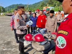 Danramil 02/Sukadana Hadiri Apel Kesiapsiagaan Dalam Rangka Penanganan Karhutla Tahun 2025 Di Wilayah Hukum Polres Kayong Utara