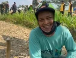 “Tak Takut Lagi Terpeleset” – Petani Bersyukur atas Betonisasi Jalan TMMD