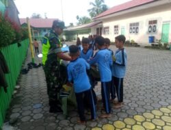 Koptu Aris Kartiko Giatkan Minat Baca Siswa SD Negeri 1 Jaya Melalui Program Motor Pintar